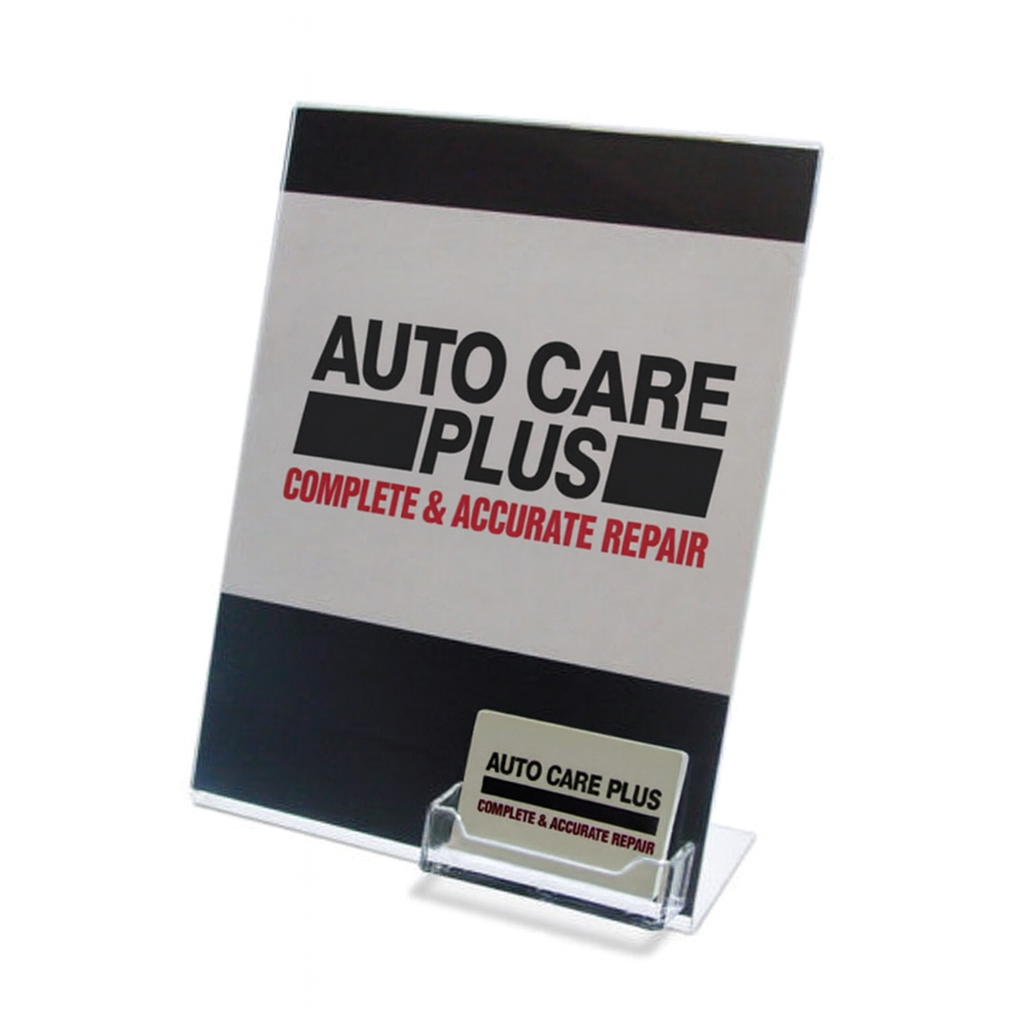 1-Pocket Gift Card Display - 8.5 x 11 - Image 3