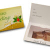 Gift Card Holder - Season's Greetings Holly & Ribbon (100 Pack)
