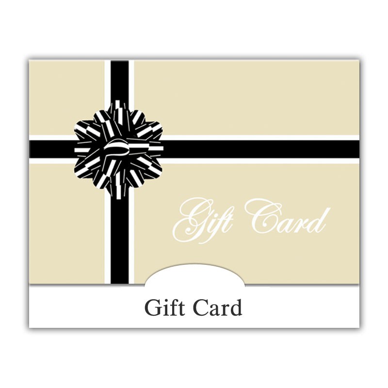 Gift Card Holder - Silver and Red Bow (100 pack) - Gift Card Supply Store